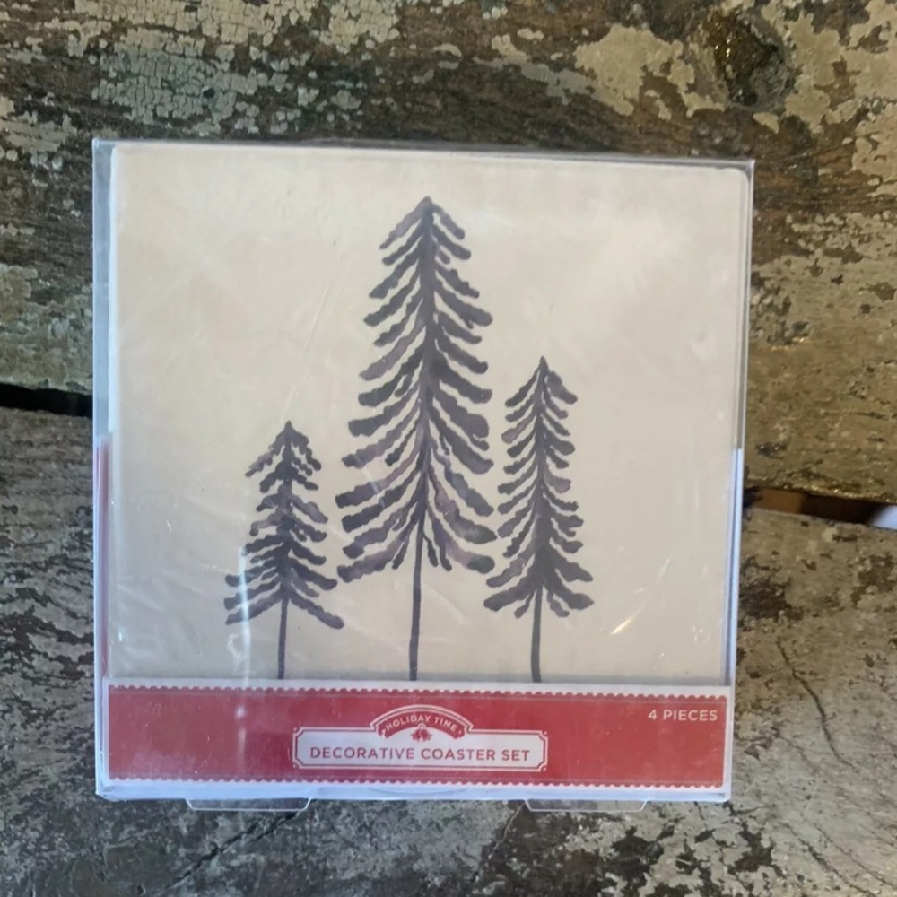 Holiday Time coaster set new